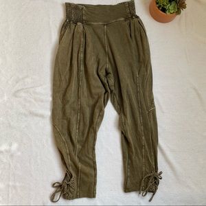 Free People FP One Movement Harem Garment Dyed Pants size Medium